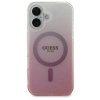 Guess GUHMP16SHGRCELP iPhone 16 6.1 różowy/pink hardcase IML Glitter Gradient MagSafe